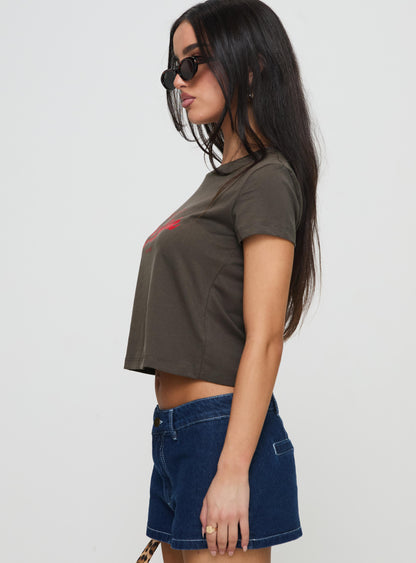 East Coast Nyc Tee Charcoal