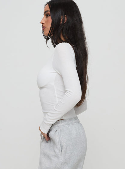 Lunella Bodysuit White