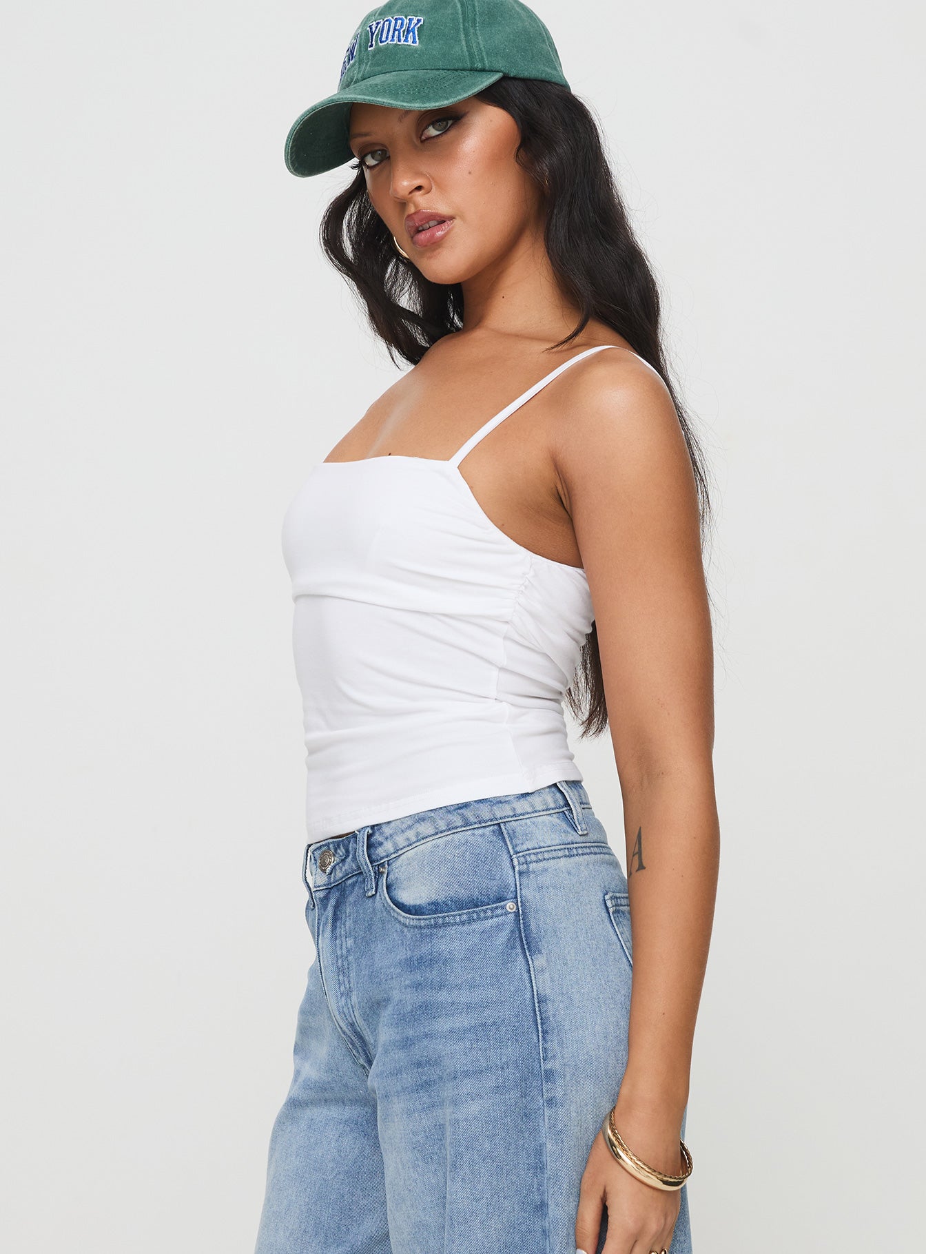 Race My Mind Top White