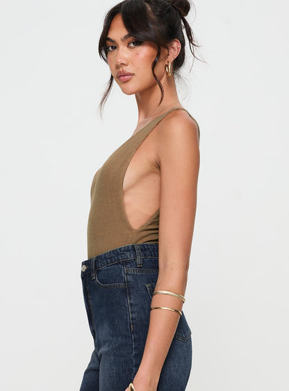 Yolando Bodysuit Taupe