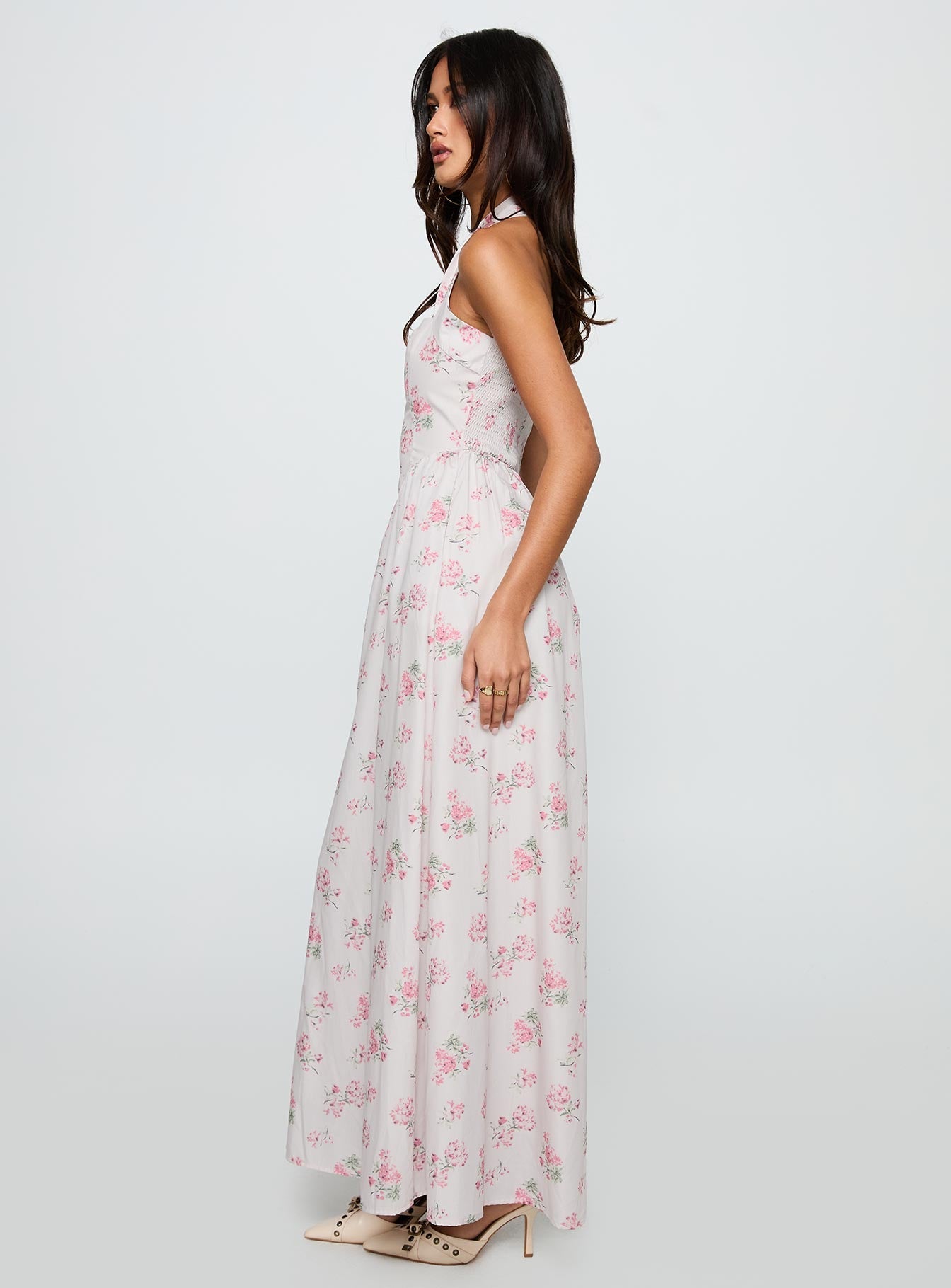 Sunfields Halter Maxi Dress Multi