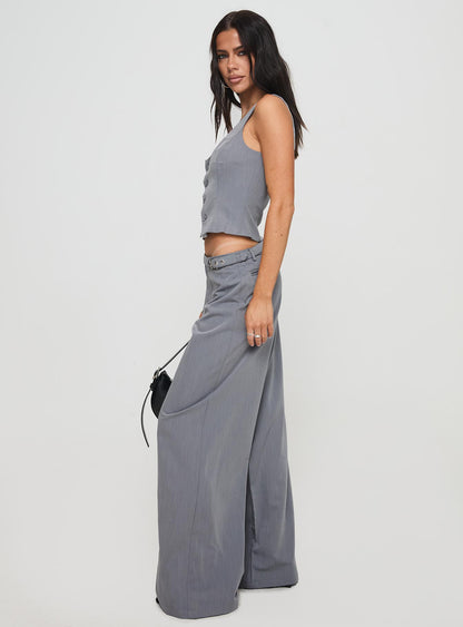Miku Pants Charcoal