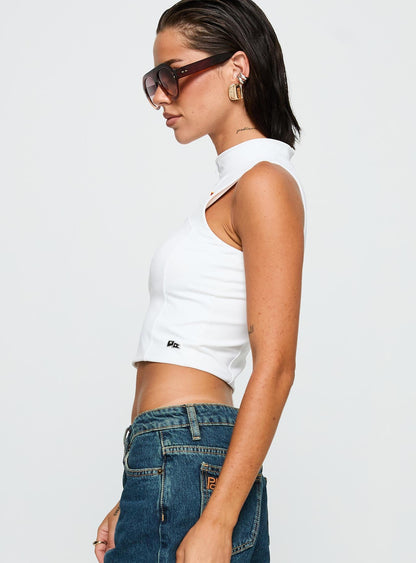 USC Belle Tank Top White