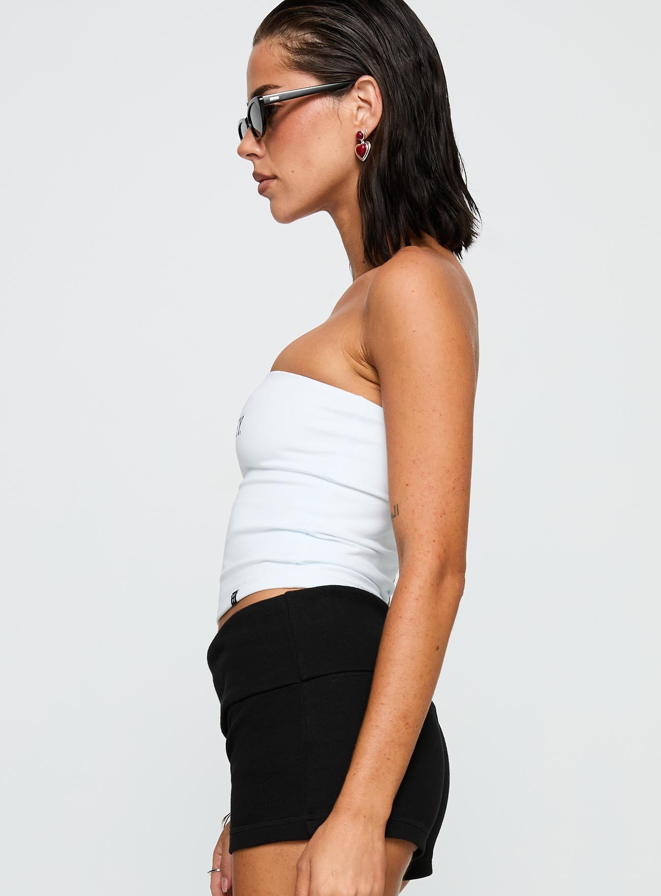 UC Berkeley Tube Top White