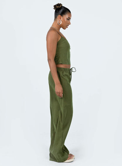 Paigey Set Khaki