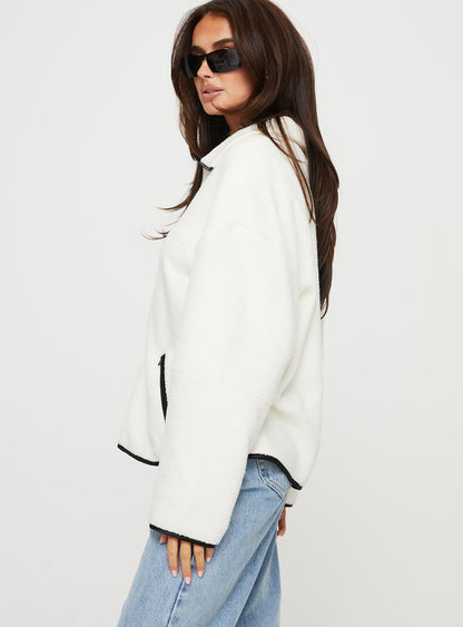 Samuel Polar Fleece Sweater Cream