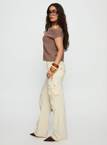 Remmi Cargo Pants Cream