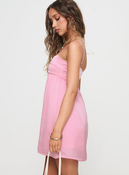 Ortega Mini Dress Pink