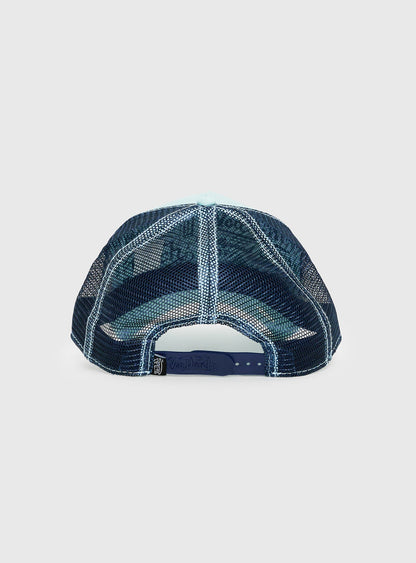 Von Dutch Staple Trucker Hat Blue