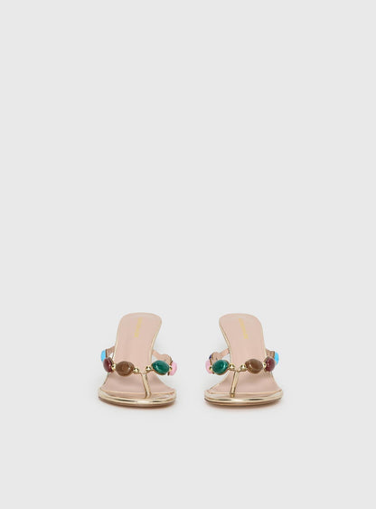 Nina Bead Heels Multi