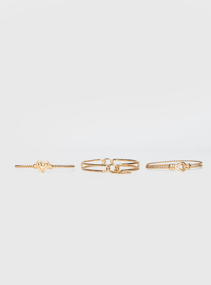 Break My Soul Bracelet Pack Gold