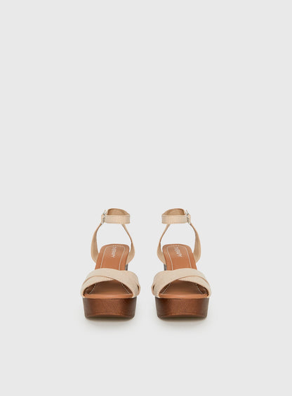 Therapy Camellia Heels Cashew