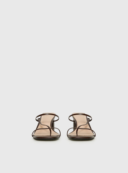 The Becka Heels Chocolate