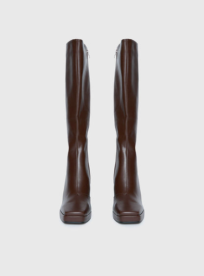 Montgomery Boots Matte Brown