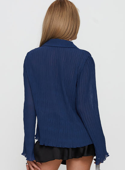 Selma Shirt Navy