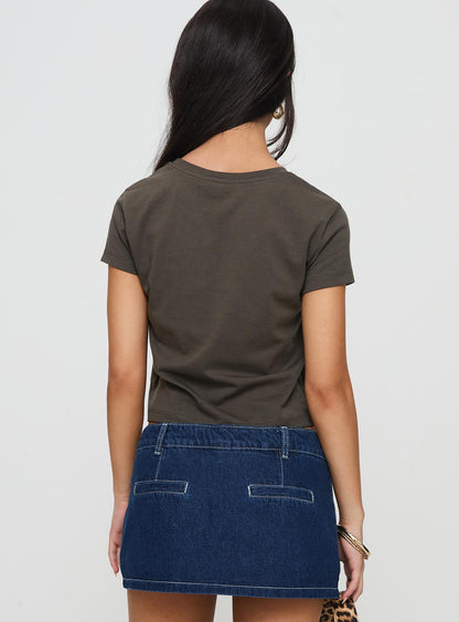 East Coast Nyc Tee Charcoal