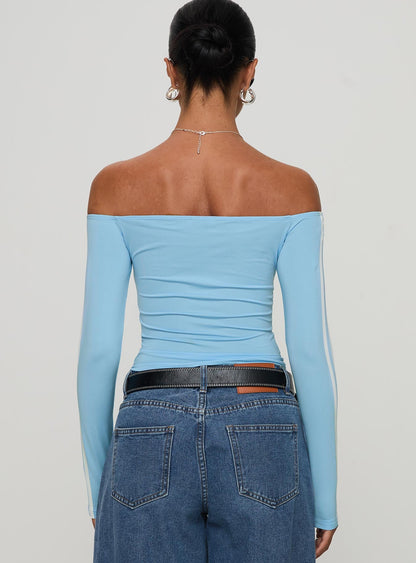 One And Only Long Sleeve Top Blue