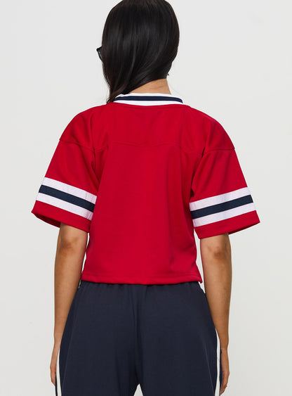 U of A Football Jersey Red