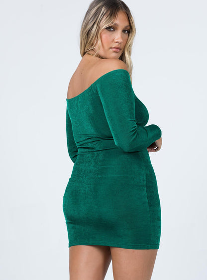 Estelle Mini Dress Green