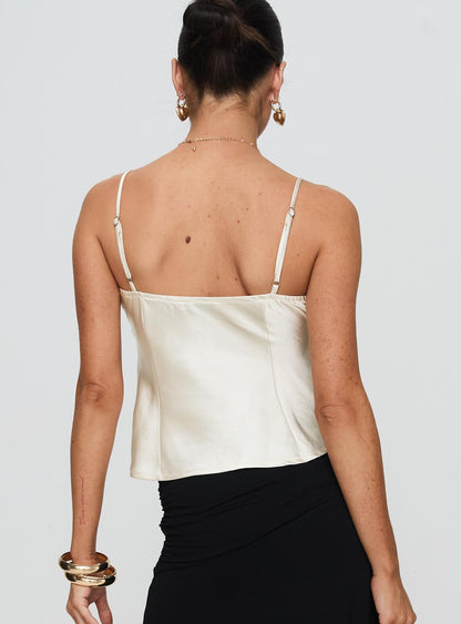 Chamber Of Love Cami Top Cream