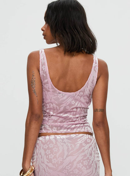 Delilah Top Pink