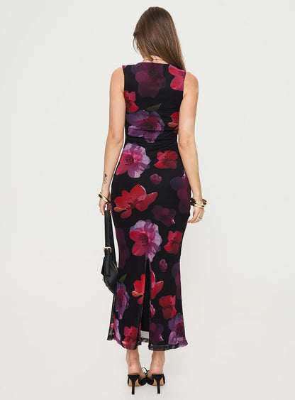Eviana Maxi Dress Floral