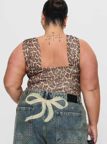 Serenata Bodysuit Leopard