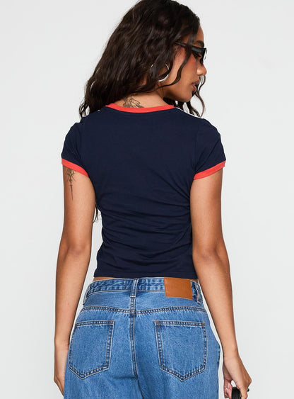 So Brooklyn Graphic Tee Blue