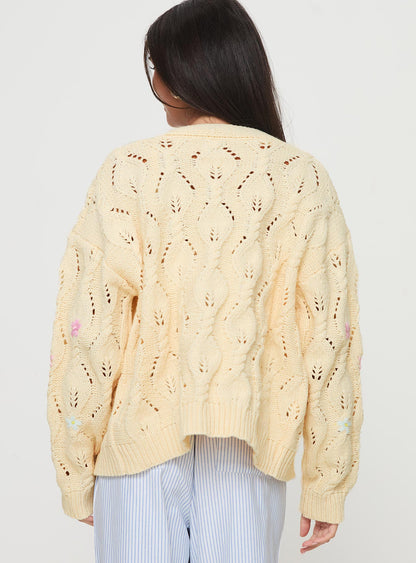 Daffodil Cardigan Cream