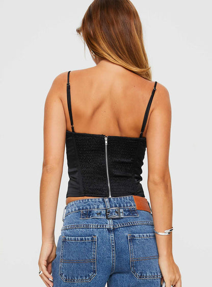 Marlu Top Black