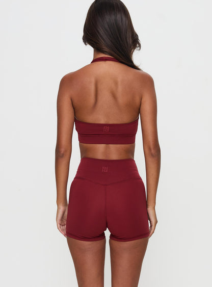 First Serve Active Short Red