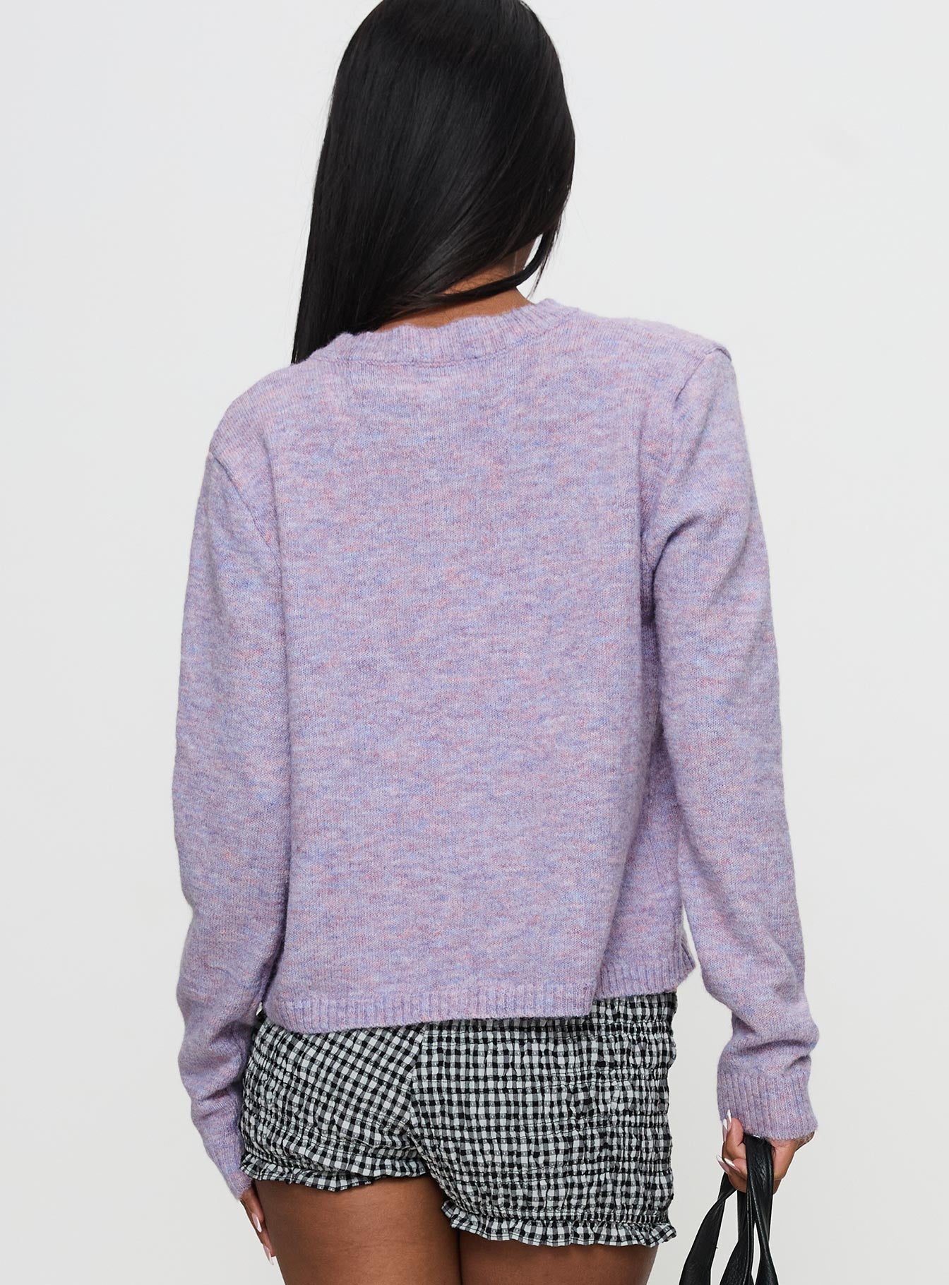 Denmark Cardigan Lilac