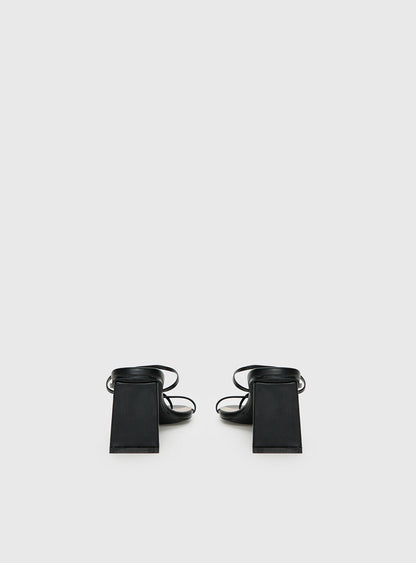 The Becka Heels Black