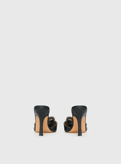 Compelling Pointed Toe Heels Black