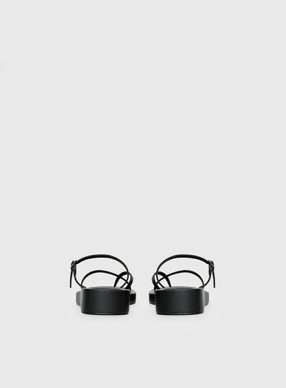 Riki Mini Belt Sandals Black