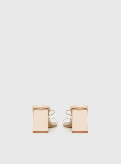 The Becka Heels Beige