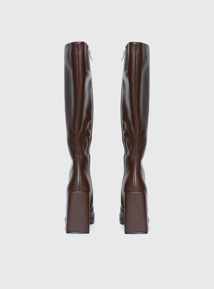 Montgomery Boots Matte Brown