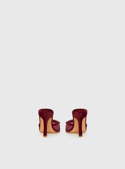 Lavon Pointed Toe Heels Red