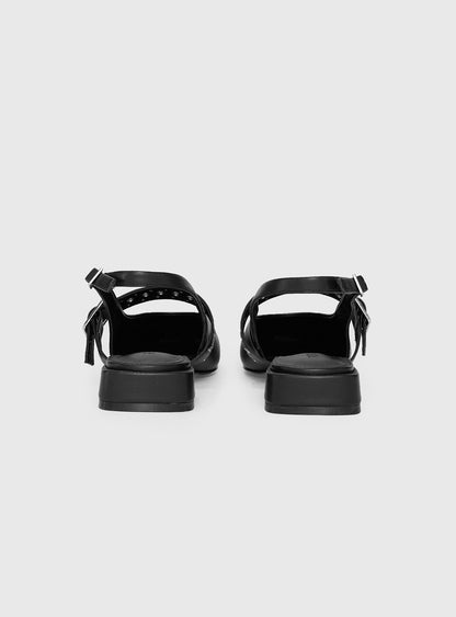 Aurelia Flats Black