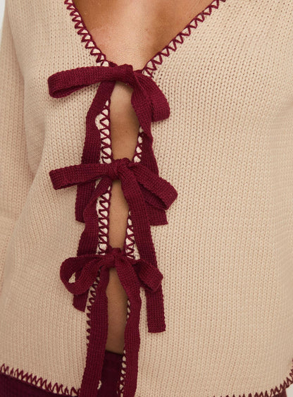 Kiss Goodbye Knit Cardigan Multi