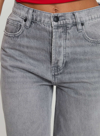 Fawcett Jeans Grey Wash Denim