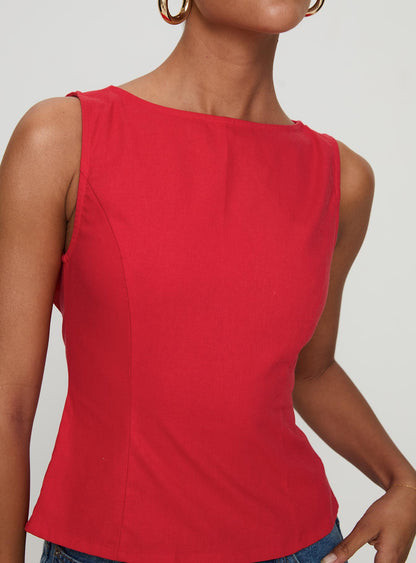 Lilitina Top Red