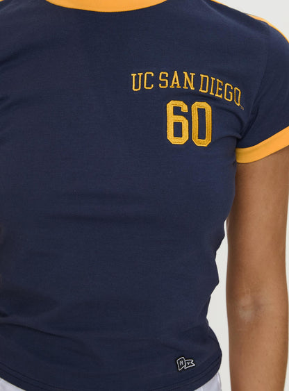 UCSD Goalie Baby Tee Navy