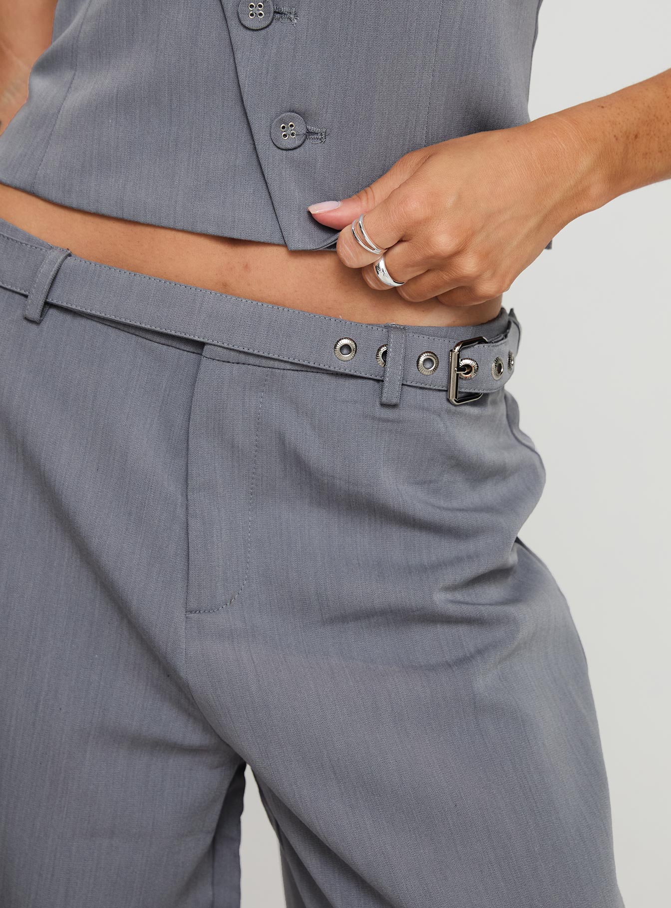 Miku Pants Charcoal