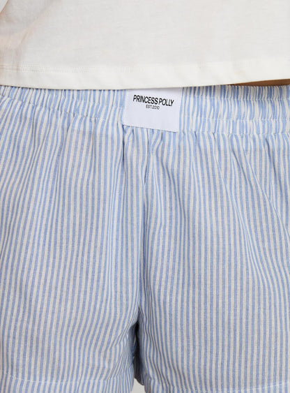 Sincar Boxer Shorts Blue / White Stripe