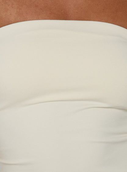 Daily Define Tube Top White