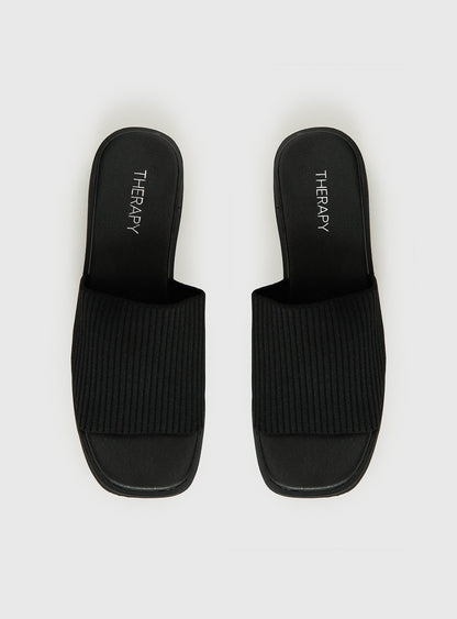 Therapy Nawty Sandals Black