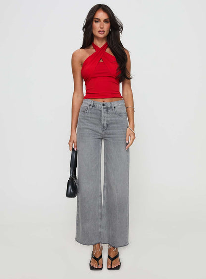 Fawcett Jeans Grey Wash Denim