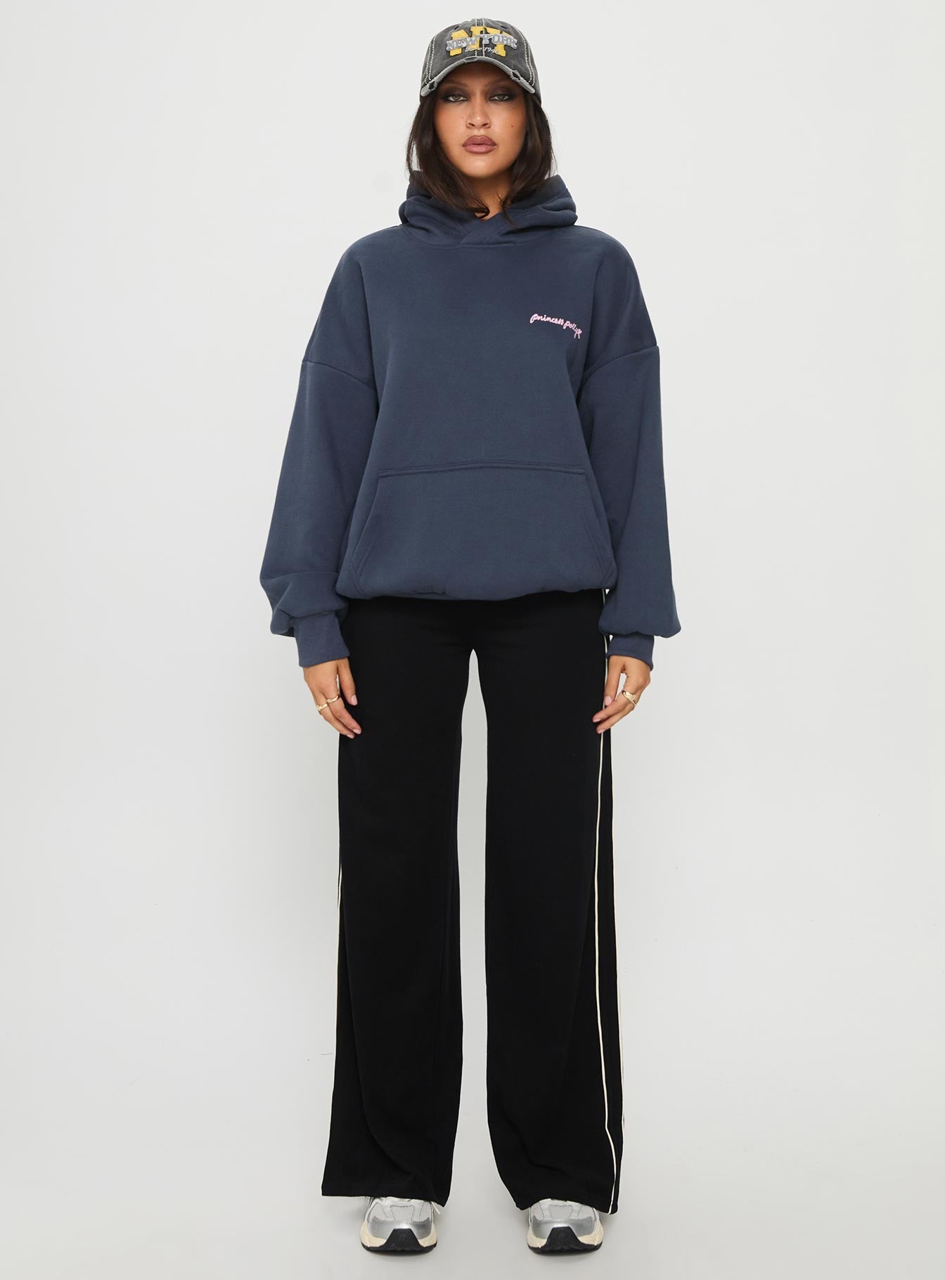 Ascenda Straight Leg Track Pant Black