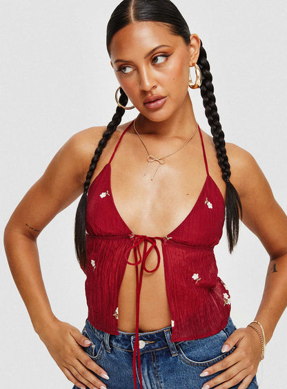Chantria Top Red